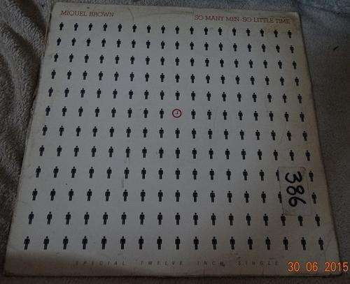 Miquel Brown So Many Men- So Little Time Vinyl/LP