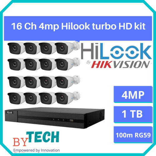 HiLook by Hikvision 16ch 4mp Turbo HD CCTV KIT - cctv,cctv,cctv,cctv