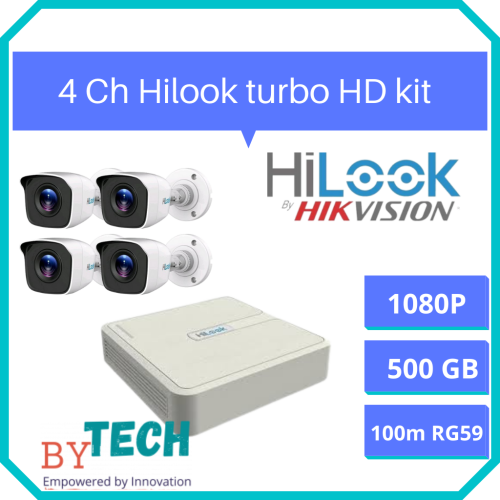 4 CHANNEL Hilook by Hikvision CCTV KIT - cctv cctv cctv cctv
