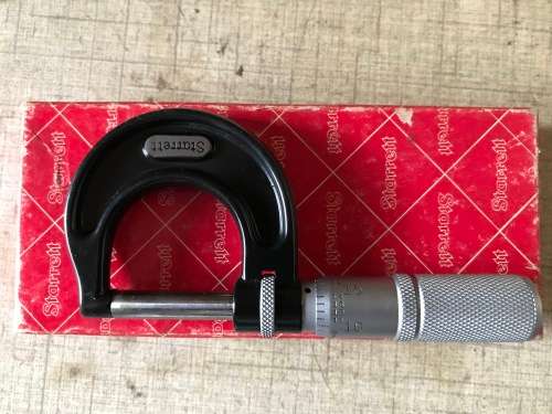 MICROMETER STARRETT No. 436 -1inch