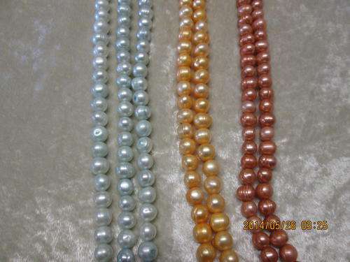 7 Strings Chinese Fresh Water Pearls, Unstrung
