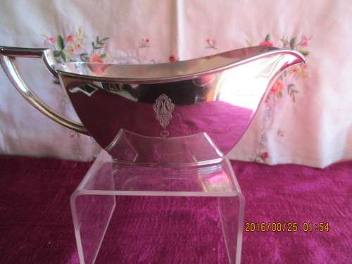 Silver Plated Sauce Boat
