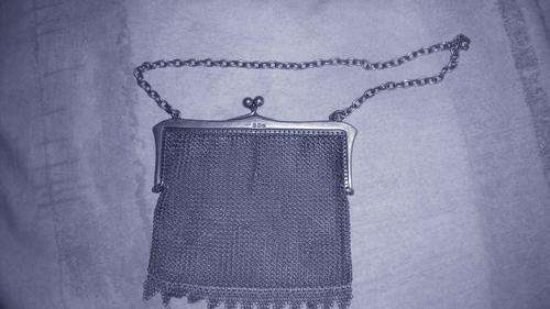 Stunning Old Purse 1916 Silver Mesh, London
