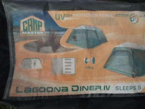 Campmaster 5 Man Tent. Lagoona Diner 1V. BARGAIN PRICE. HURRY