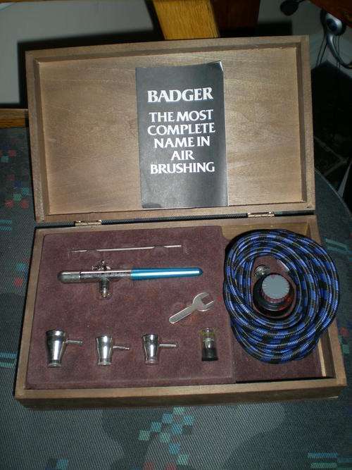 BADGER Air Brush Gun "100-4 SS" Reduced