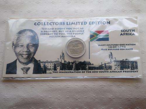 Collectors Limited Edition: 1994 Presidential Inauguration R5 Coin Pack @ R124.99