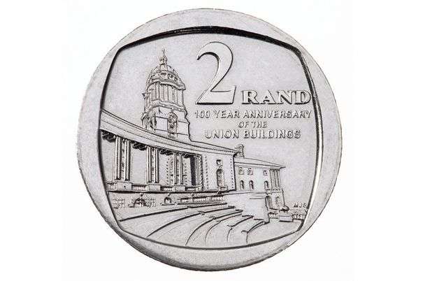 LTD: 100 X 2013 - 100TH ANNIVERSARY OF THE UNION BUILDING - UNC R2 COINS STARTING @ R5.00 EACH!!!
