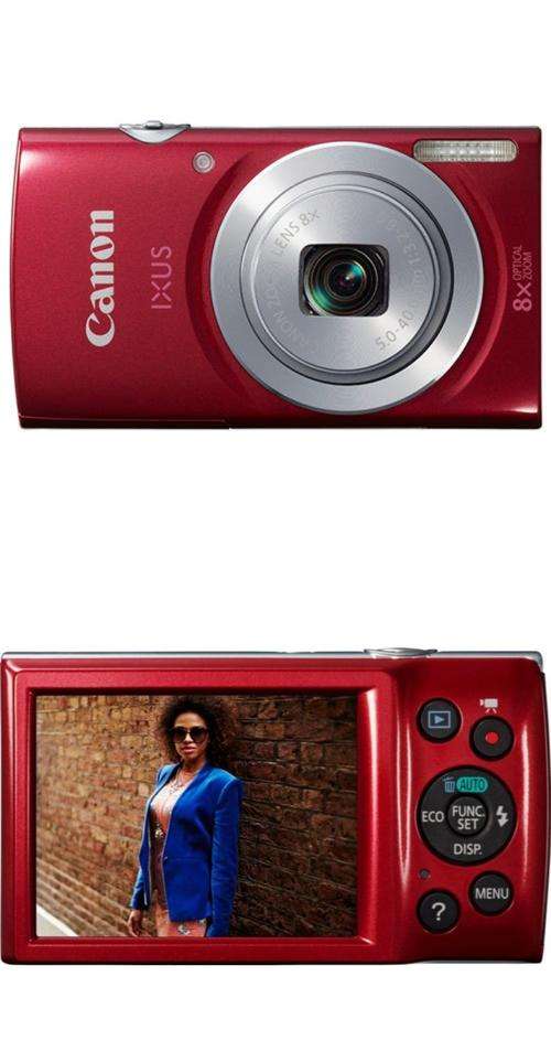 CHEAPEST ON BOB: CANON IXUS 145 16MP COMPACT DIGITAL CAMERA (RED) (ESSENTIALS KIT)!!!