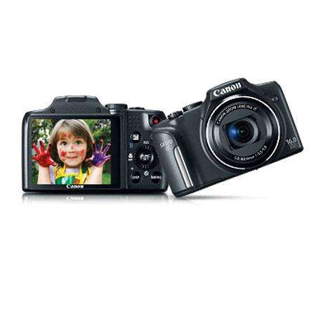 Canon PowerShot SX170 IS 16MP 16x Optical Zoom Digital Camera -  Half Price...