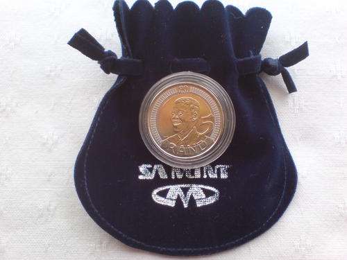 MINT STATE: ENCAPSULATED MANDELA 2008 BIRTHDAY R5 COIN FROM SEALED PACKS (UNC) UNTOUCHED IN A BAG!!