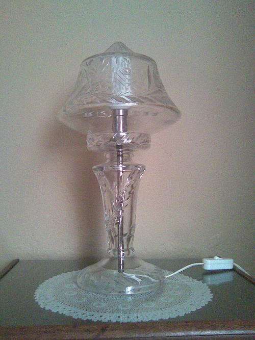 1942 CUTT GLASS SIDE LAMP IN MINT CONDITION VERY RARE!!!