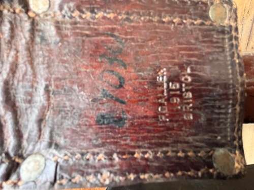 WW1 Lee Enfield 1907 Sanderson bayonet with original scabbard and frog in superb original condition.