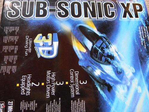 !!Sub-Sonic XP RC Submarine Water Remote Control Pool Toy!!