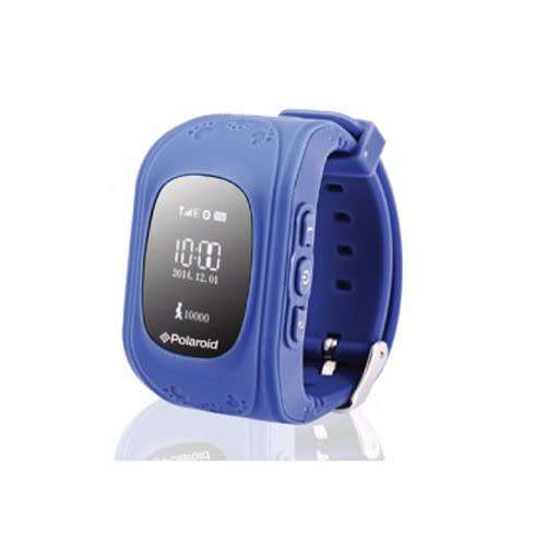 Polaroid Moji Kids GPS Tracker Watch (BLUE)