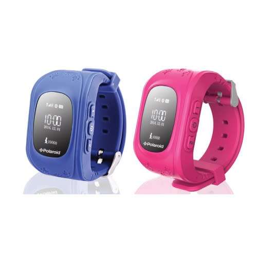 Polaroid Moji Kids GPS Tracker Watch (BLUE)