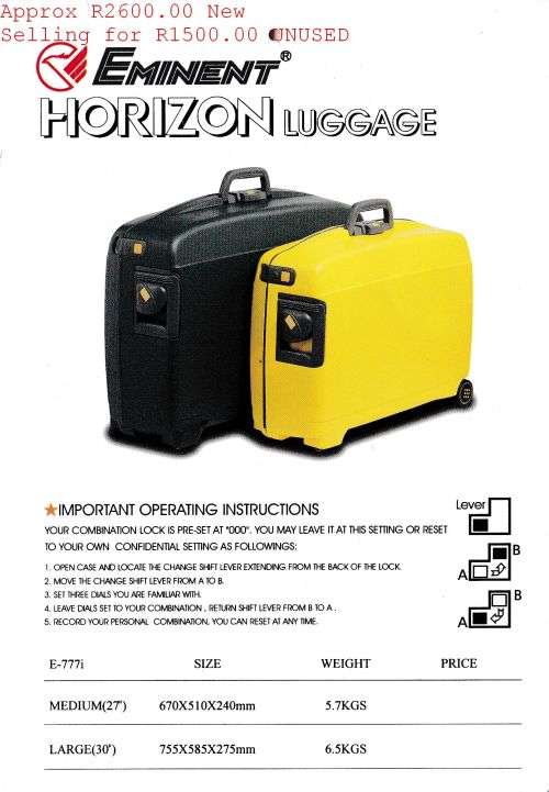 Horizon Eminent Hard Suitcase
