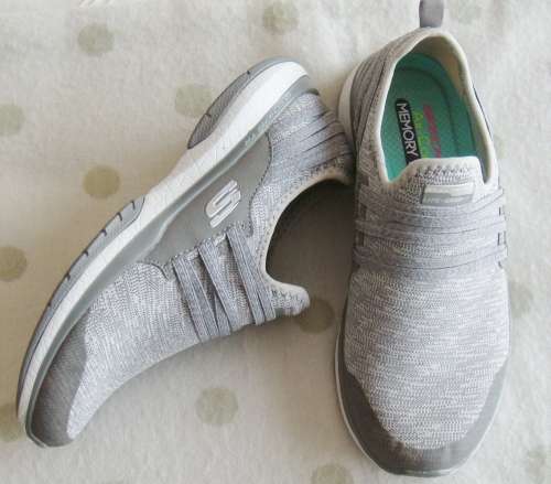SKECHERS -  Grey ladies  - Size 4.