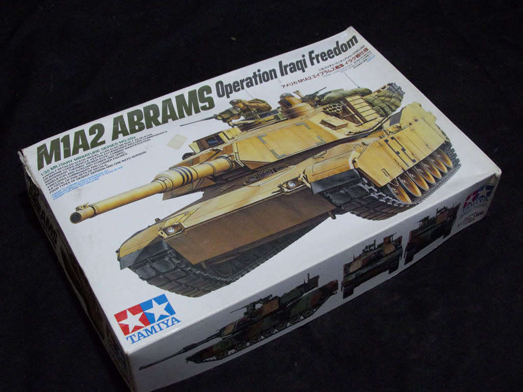MODEL KITS FOR SALE - Tamiya M1A2 Abrams tank & Tamiya Challenger 2 (Desertized) tank