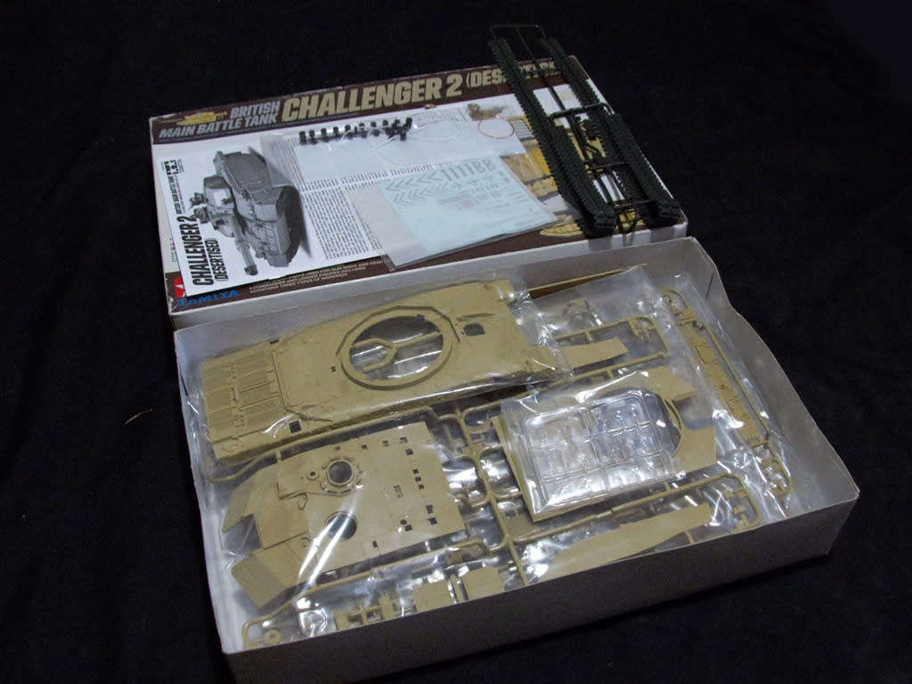 MODEL KITS FOR SALE - Tamiya M1A2 Abrams tank & Tamiya Challenger 2 (Desertized) tank