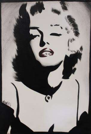 Andreas - Monroe oil on canvas 860 x 590