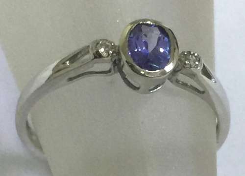 Petite Tanzanite Dress Ring