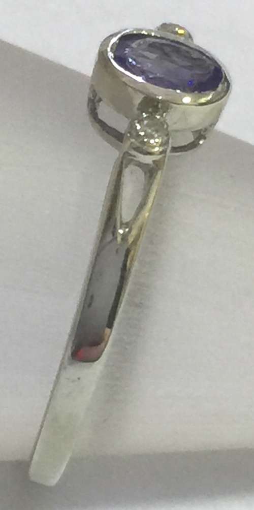 Petite Tanzanite Dress Ring