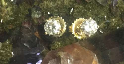 18ct Yellow Gold 0.35ct Diamond Studs