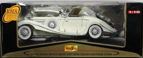 Collectible Masito 1:18 Merc 500K - Type - Special Roadster 1936