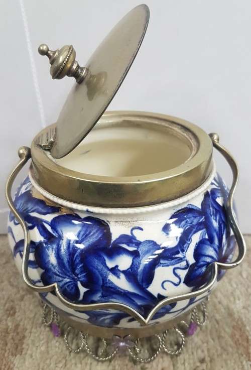 Vintage jar  Antrobus patent L4