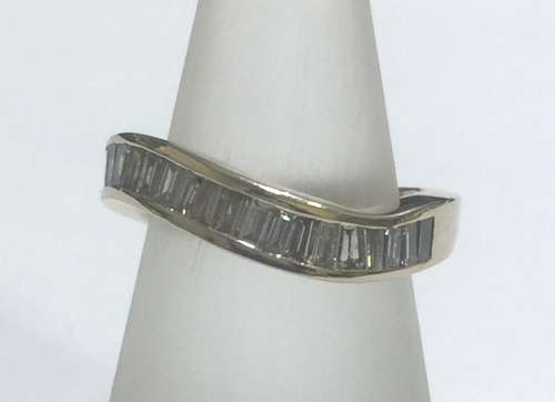 Channel Set Baguette Dress Ring