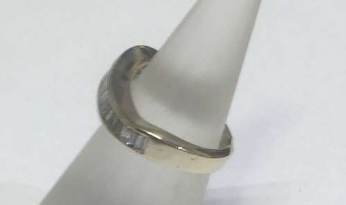Channel Set Baguette Dress Ring