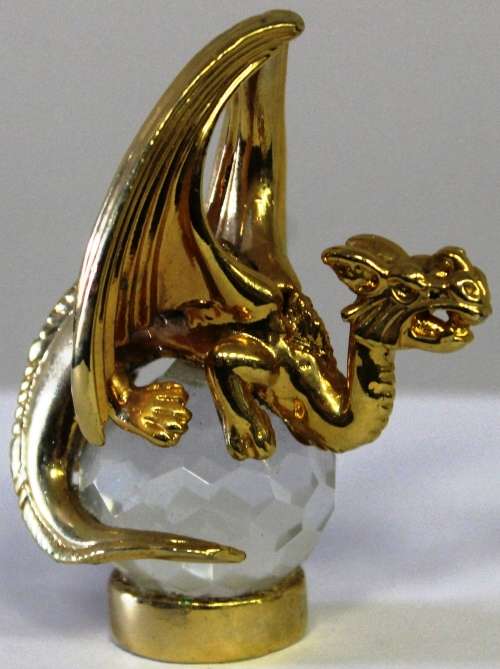Glass-ball Dragon figure