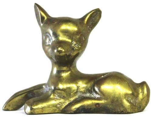 Brass figure of Bambi