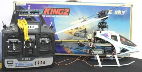 Honey Bee King 2 electric powered radio control helicopter