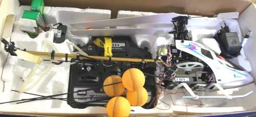 Honey Bee King 2 electric powered radio control helicopter