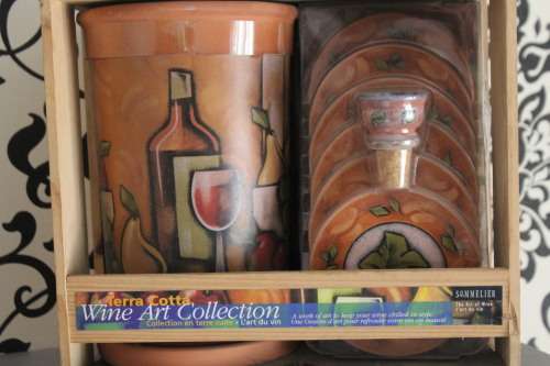 Wine Terracotta chiller set