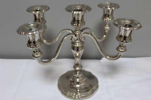 Antique style candelabra - holders 5 x candles