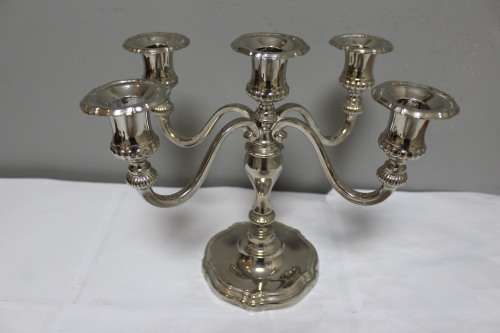 Antique style candelabra - holders 5 x candles