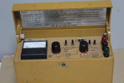 Old telephone line fault detector