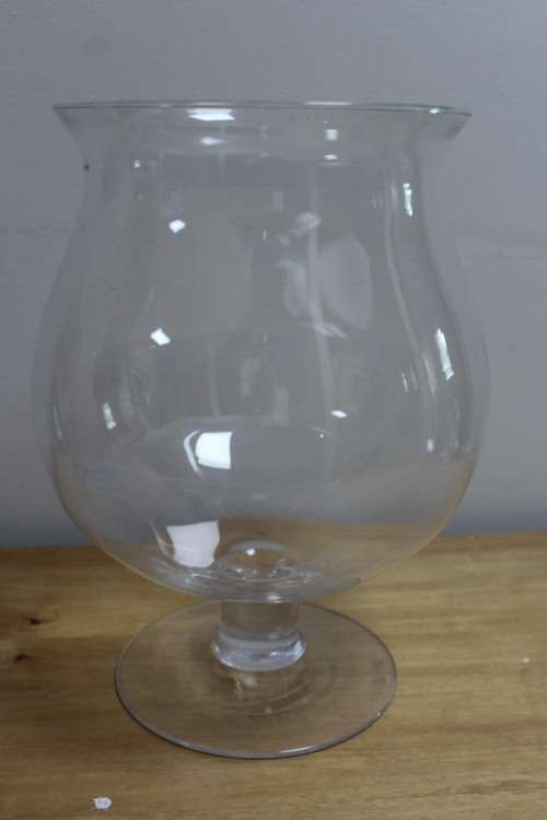 Large glass vase