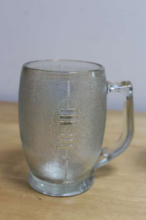 2 x  1995 Rugby beer glasses