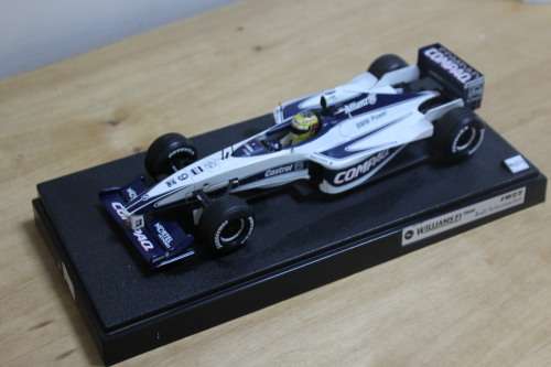 Collectible mini Williams F1 Team - Ralf Shumacher - FW22 - not in mint condition - can be used for