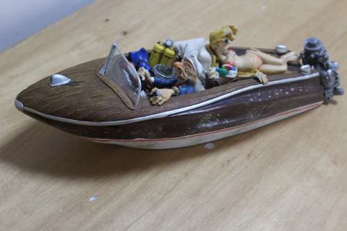 G Forchino The Speed Boat (Rare Limited Edition) - no certificate