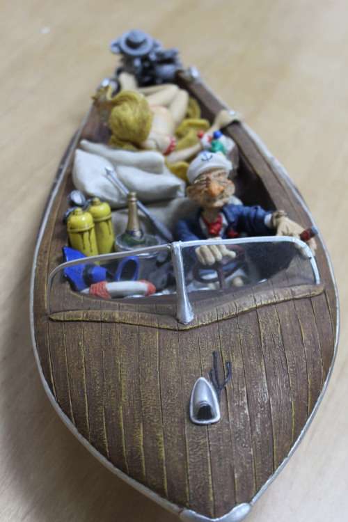 G Forchino The Speed Boat (Rare Limited Edition) - no certificate