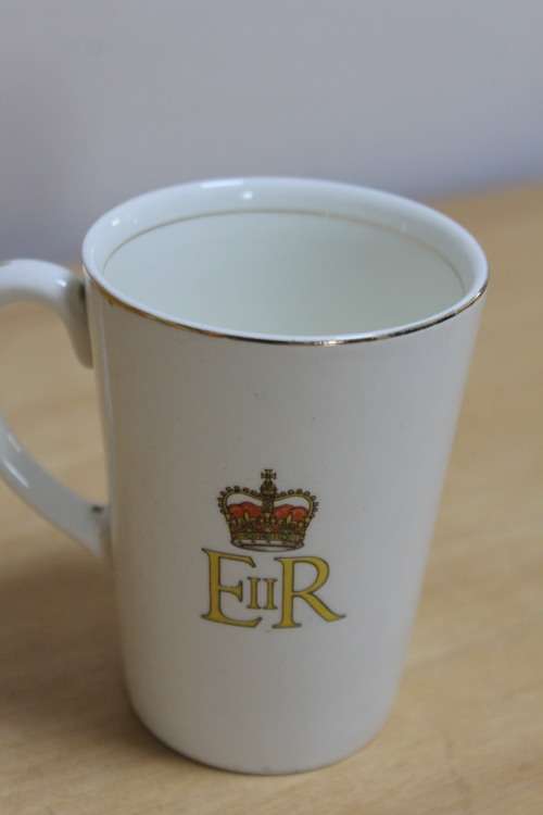 Collectible Coffee mug of Queen Elizabeth Royal Coronation