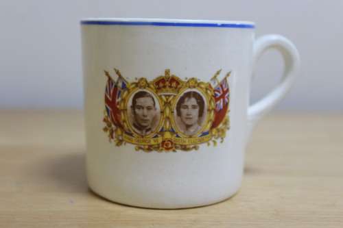 Royal Collectible Mug King George VI and Queen Elizabeth