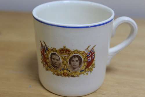 Royal Collectible Mug King George VI and Queen Elizabeth