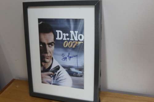 Original - 1st James Bond film - Dr. No, Autographed by Sean Connery - full certification
