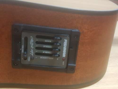 Cort Left Handed Guitar, with a built in amp