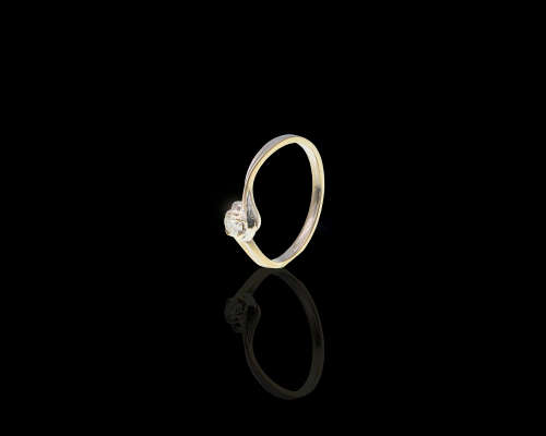 18ct 19gr, White gold Round 011ct Brilliant Diamond G vvs2 Ring